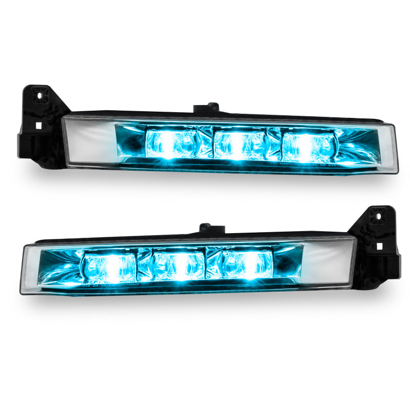 Oracle 15-21 Dodge Charger RGB+W Linear Fog Light Upgrade Kit - ColorSHIFT+W SEE WARRANTY