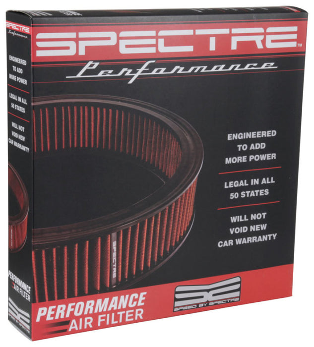 Spectre 1985 Cadillac Seville 5.7L V8 DSL Air Filter 14in. X 3in. - Red