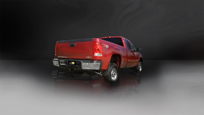 Corsa 2007-2010 Chevrolet Silverado Crew Cab/Std. Bed 2500 6.0L V8 Polished Sport Cat-Back Exhaust