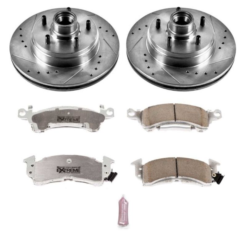 Power Stop 91-96 Buick Roadmaster Front Z26 Street Warrior Brake Kit