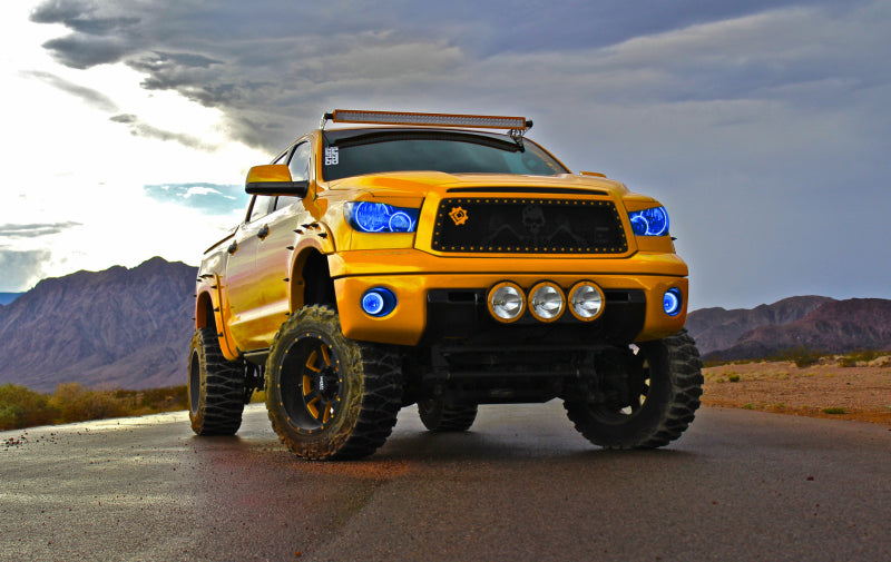 Oracle 07-11 Toyota Tundra Pre-Assembled Headlights - Black Housing - w/ BC1 Controller