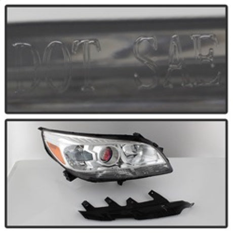 xTune 13-15 Chevy Malibu OEM Style Halogen Projector Headlights -OEM Right (HD-JH-CM13-OE-R)