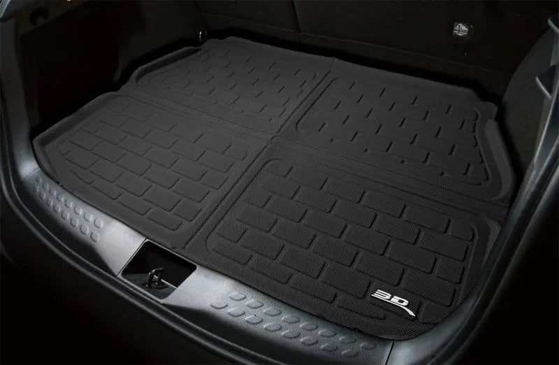 3D MAXpider 16-20 Tesla Model X Behind 3rd Row Kagu Cargo Liner - Black 3D MAXpider
