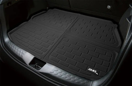 3D MAXpider 16-20 Tesla Model X Behind 3rd Row Kagu Cargo Liner - Black 3D MAXpider