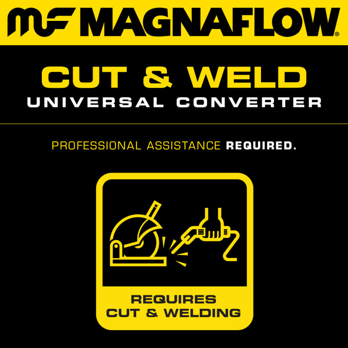 MagnaFlow Conv Univ 2.25inch GM 3.8L