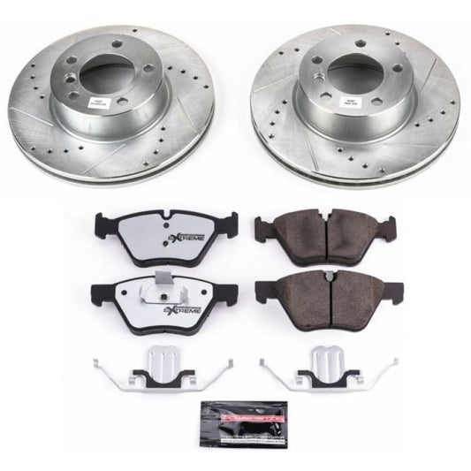 Power Stop 10-13 BMW 128i Front Z26 Street Warrior Brake Kit