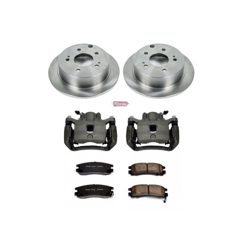 Power Stop 06-12 Mitsubishi Eclipse Rear Autospecialty Brake Kit w/Calipers