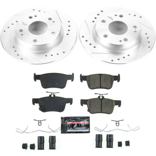 Power Stop 2019 Honda Insight Rear Z23 Evolution Sport Brake Kit