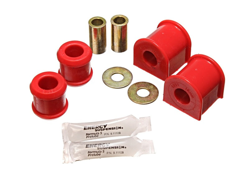 Energy Suspension Rear Sway Bar Bushing Set 19Mm - Red