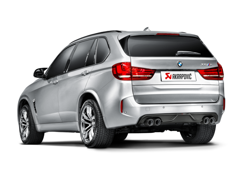 Akrapovic 15-17 BMW X5M (F85) Evolution Line Cat Back (Titanium) w/ Carbon Tips