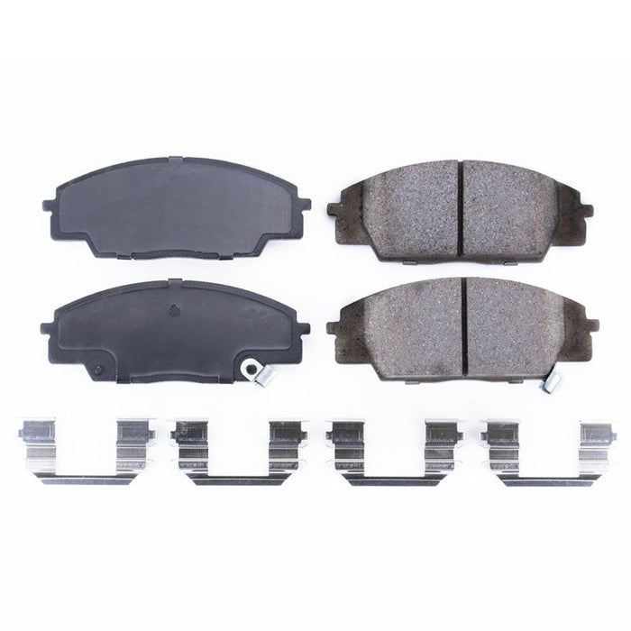 Power Stop 07-10 Acura CSX Front Z17 Evolution Ceramic Brake Pads w/Hardware