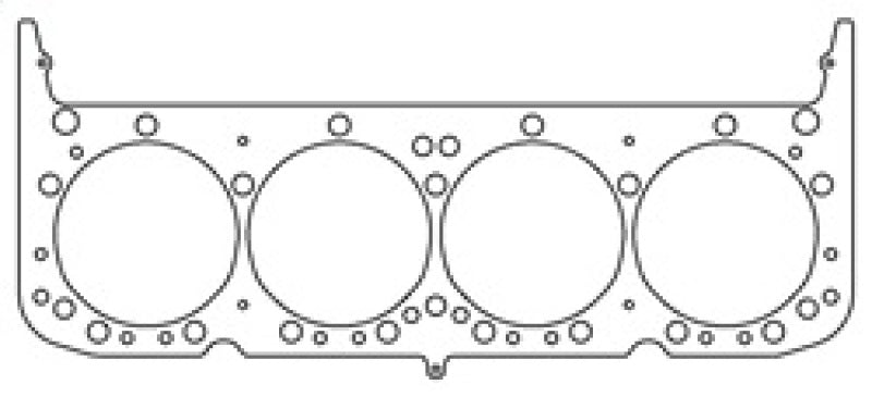 Cometic GM Small Block 4.080 inch Bore .040 inch MLS Head Gasket w/ Valve Pockets