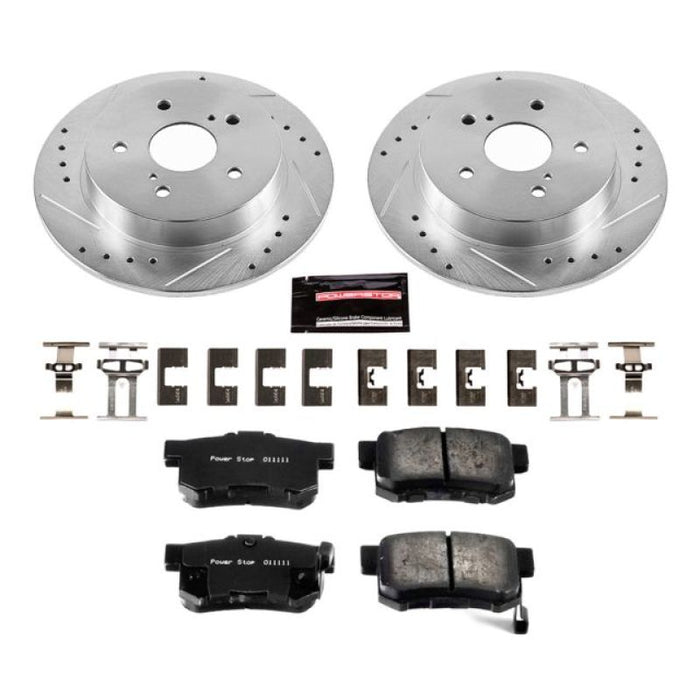 Power Stop 07-13 Suzuki SX4 Rear Z23 Evolution Sport Brake Kit