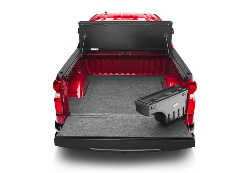 UnderCover 04-15 Nissan Titan Passengers Side Swing Case - Black Smooth