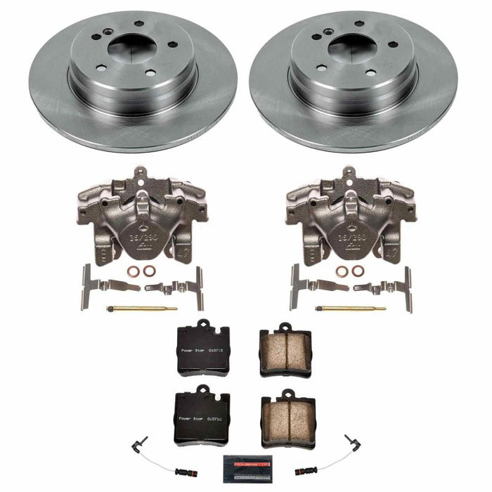 Power Stop 00-02 Mercedes-Benz CLK320 Rear Autospecialty Brake Kit w/Calipers