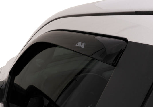 AVS 17-18 Ford F-250 Super Duty Standard Cab Ventvisor In-Channel Window Deflectors 2pc - Smoke