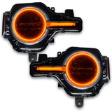 Oracle 21-22 Ford Bronco Headlight Halo Kit w/DRL Bar - Base Headlights -w/2.0 Cntrl