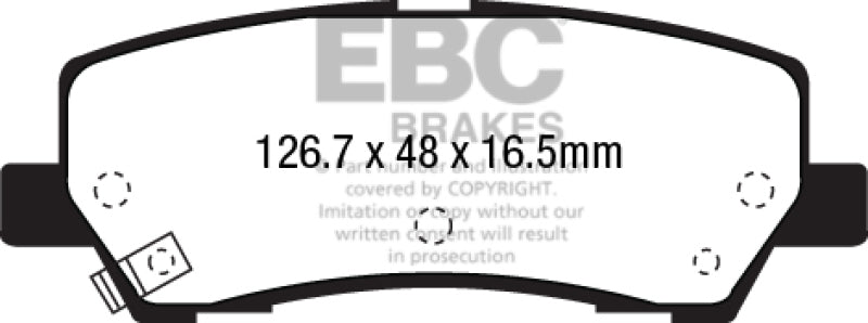 EBC Brakes Greenstuff 2000 Series Sport Pads