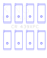 King Engine Bearings Honda B18A1/B18B1 pMaxKote Performance Rod Bearing Set - Size STDX