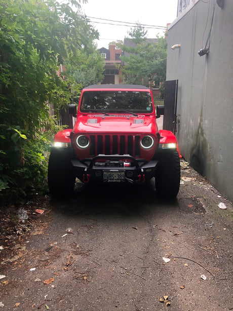 Oracle Jeep JL/Gladiator JT Oculus Bi-LED Projector Headlights - Amber/White Switchback