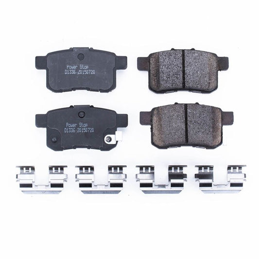 Power Stop 09-10 Acura TSX Rear Z17 Evolution Ceramic Brake Pads w/Hardware