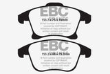 EBC 13+ Ford Fusion 1.6 Turbo Greenstuff Front Brake Pads