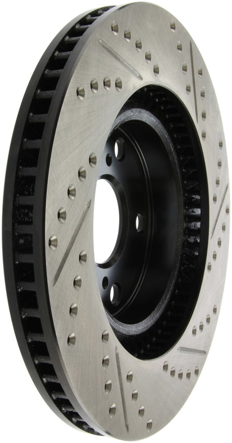 StopTech 07-09 Lexus ES 250/ES 300/ ES330/ES350 SportStop Slotted & Drilled Right Front Rotor