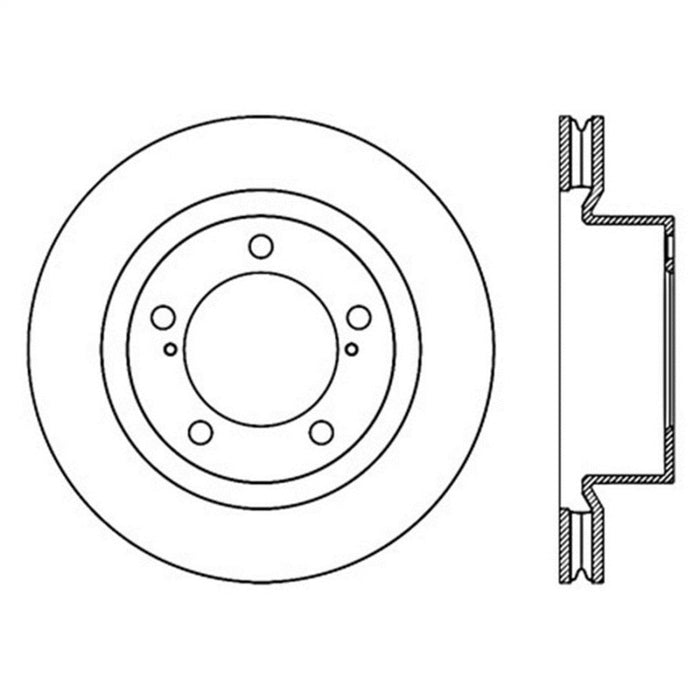 StopTech Slotted Sport Brake Rotor