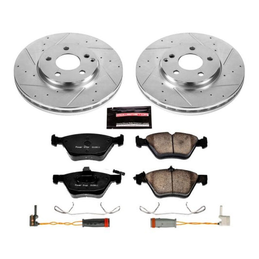 Power Stop 04-05 Mercedes-Benz E320 Front Z23 Evolution Sport Brake Kit