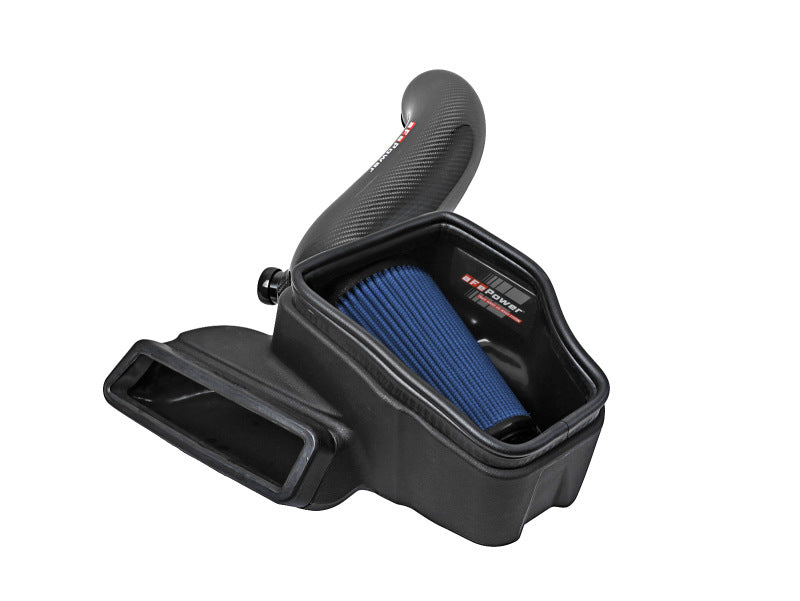 aFe 15-19 VW Golf R (MKVII) L4-2.0L (t) Track Series Carbon Fiber Intake System w/ Pro 5R Filter