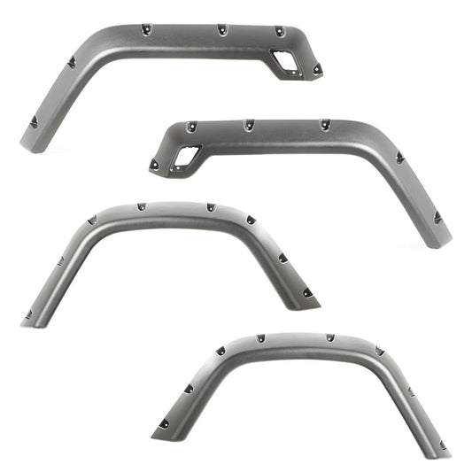 Rugged Ridge 4-Piece Fender Flare Kit 97-06 Jeep Wrangler