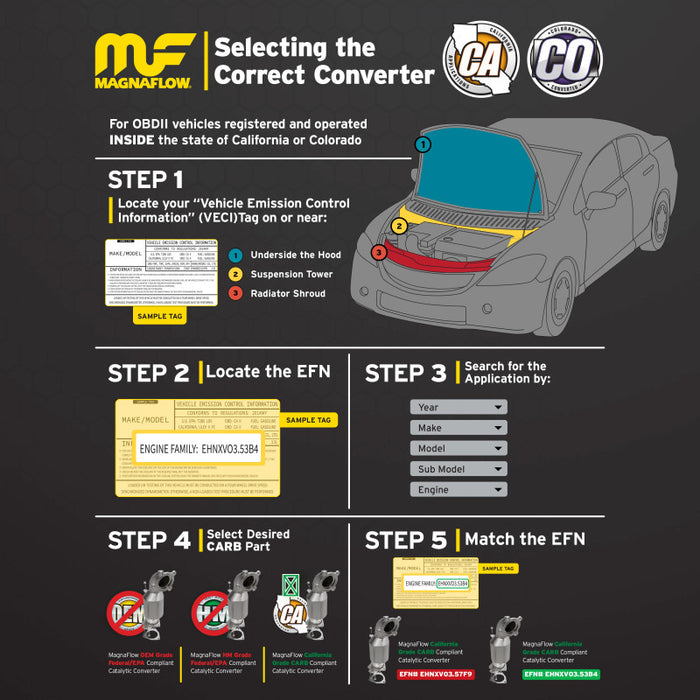 Magnaflow Conv DF 02-03 Nissan Altima 2.5L