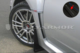 Rally Armor 11-14 Subaru WRX/STI (Sedan Only) Black UR Mud Flap w/Silver Logo