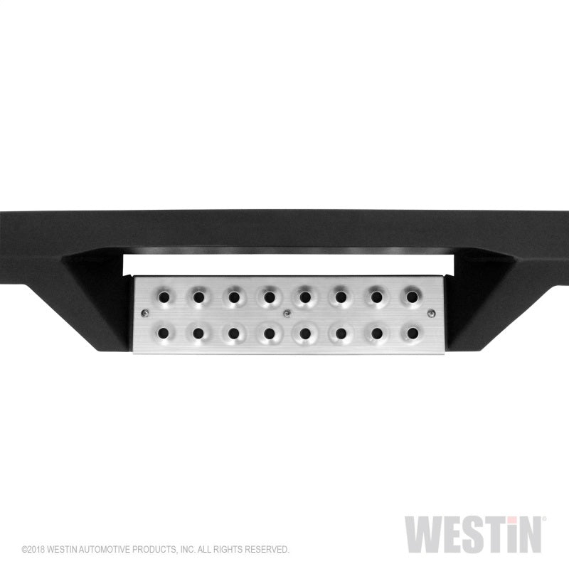 Westin 07-18 Jeep Wrangler JKU 4dr. HDX Stainless Drop Nerf Step Bars - Tex. Blk