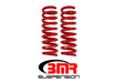 BMR 16-17 6th Gen Camaro V8 Rear Performance Version Lowering Springs - Red BMR Suspension