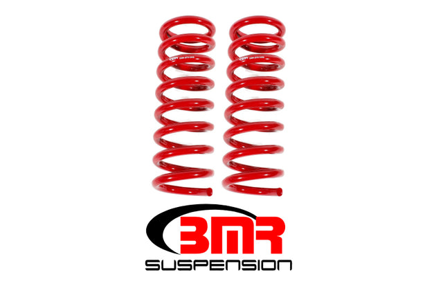 BMR 64-72 A-Body Front Lowering Springs - Red BMR Suspension