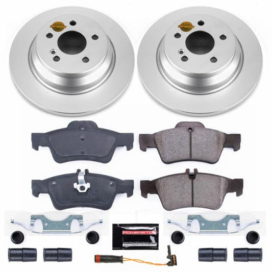 Power Stop 10-13 Mercedes-Benz S400 Rear Z23 Evolution Sport Coated Brake Kit