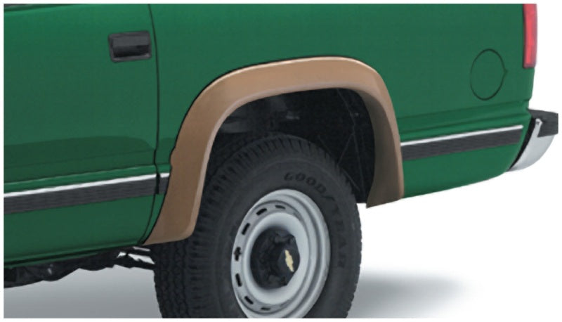 Bushwacker 88-99 Chevy C1500 Extend-A-Fender Style Flares 2pc Covers OEM Flare Holes - Black