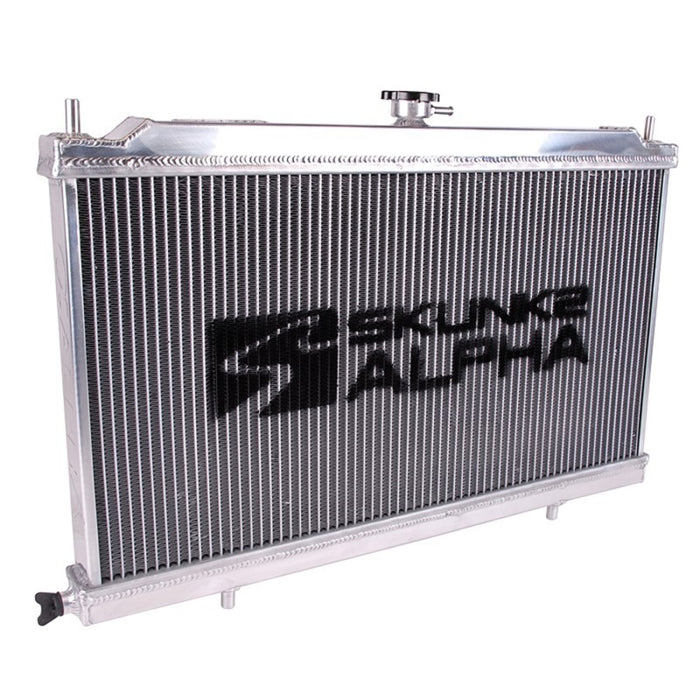 Skunk2 Alpha Series 88-91 Honda CRX/Civic Radiator (Full Size) (Dual Core) (Manual Trans.)