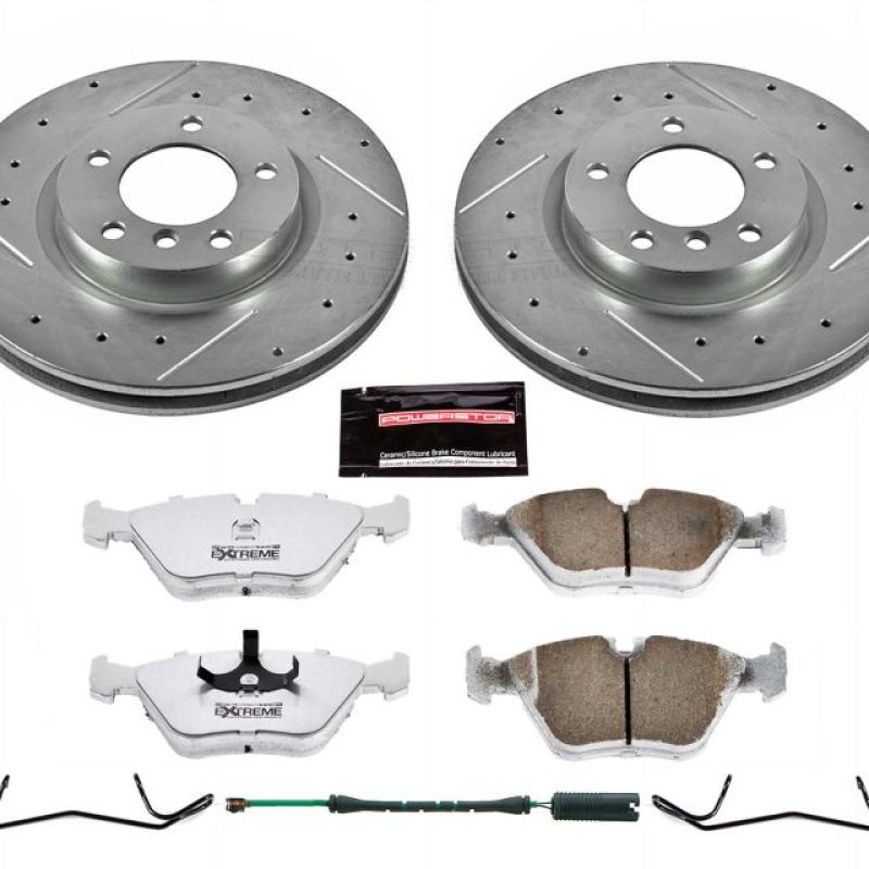 Power Stop 95-99 BMW M3 Front Z26 Street Warrior Brake Kit