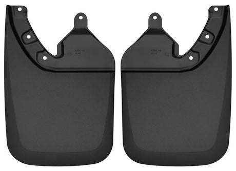 Husky Liners 2016 Toyota Tacoma w/ OE Fender Flares Custom Molded Rear Mud Guards - Black