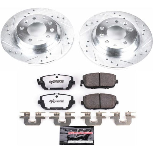 Power Stop 06-15 Mazda MX-5 Miata Rear Z26 Street Warrior Brake Kit