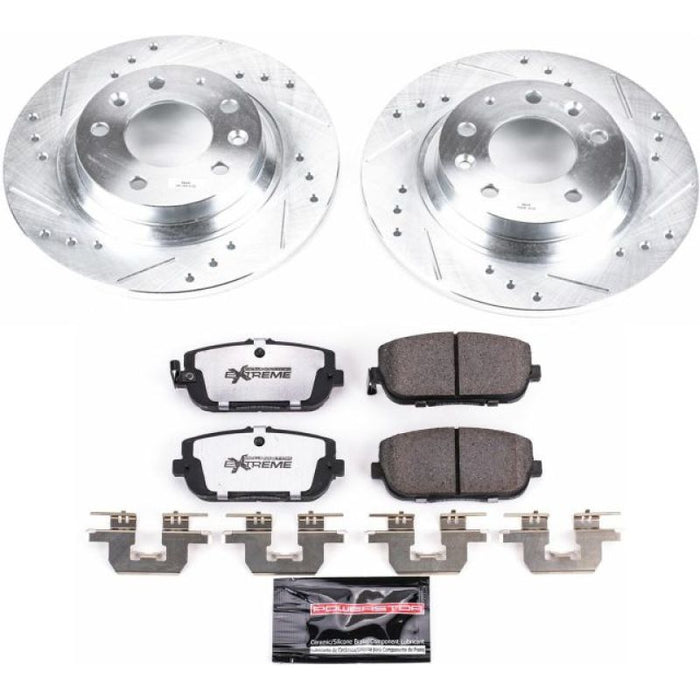 Power Stop 06-15 Mazda MX-5 Miata Rear Z26 Street Warrior Brake Kit