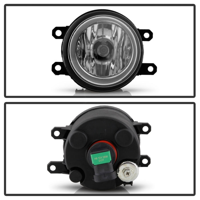 Spyder Toyota Corolla 17 iM Models / Scion 16 iM Models OEM Style Fog Lights w/OEM Fit Switch- Clear