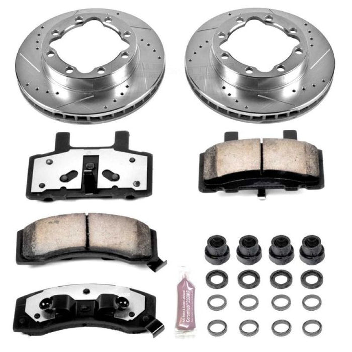 Power Stop 94-99 Chevrolet K1500 Suburban Front Z36 Truck & Tow Brake Kit