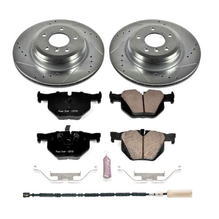 Power Stop 13-15 BMW X1 Rear Z23 Evolution Sport Brake Kit