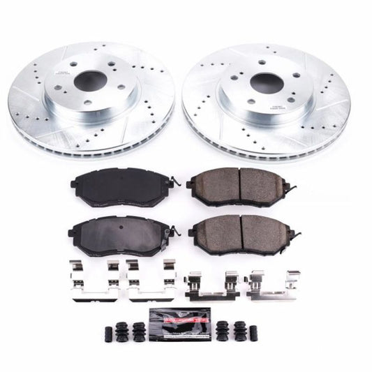 Power Stop 2015 Subaru Legacy Front Z23 Evolution Sport Brake Kit