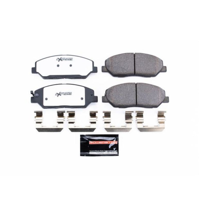 Power Stop 09-11 Hyundai Genesis Front Z26 Extreme Street Brake Pads w/Hardware