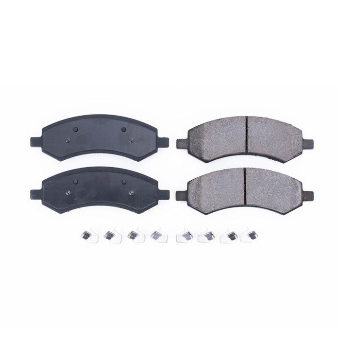 Power Stop 2018 Jeep Wrangler JK Front Z17 Evolution Ceramic Brake Pads