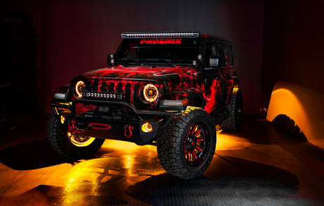 Oracle Jeep Wrangler JL/JT Sport High Performance W LED Fog Lights - w/o Controller